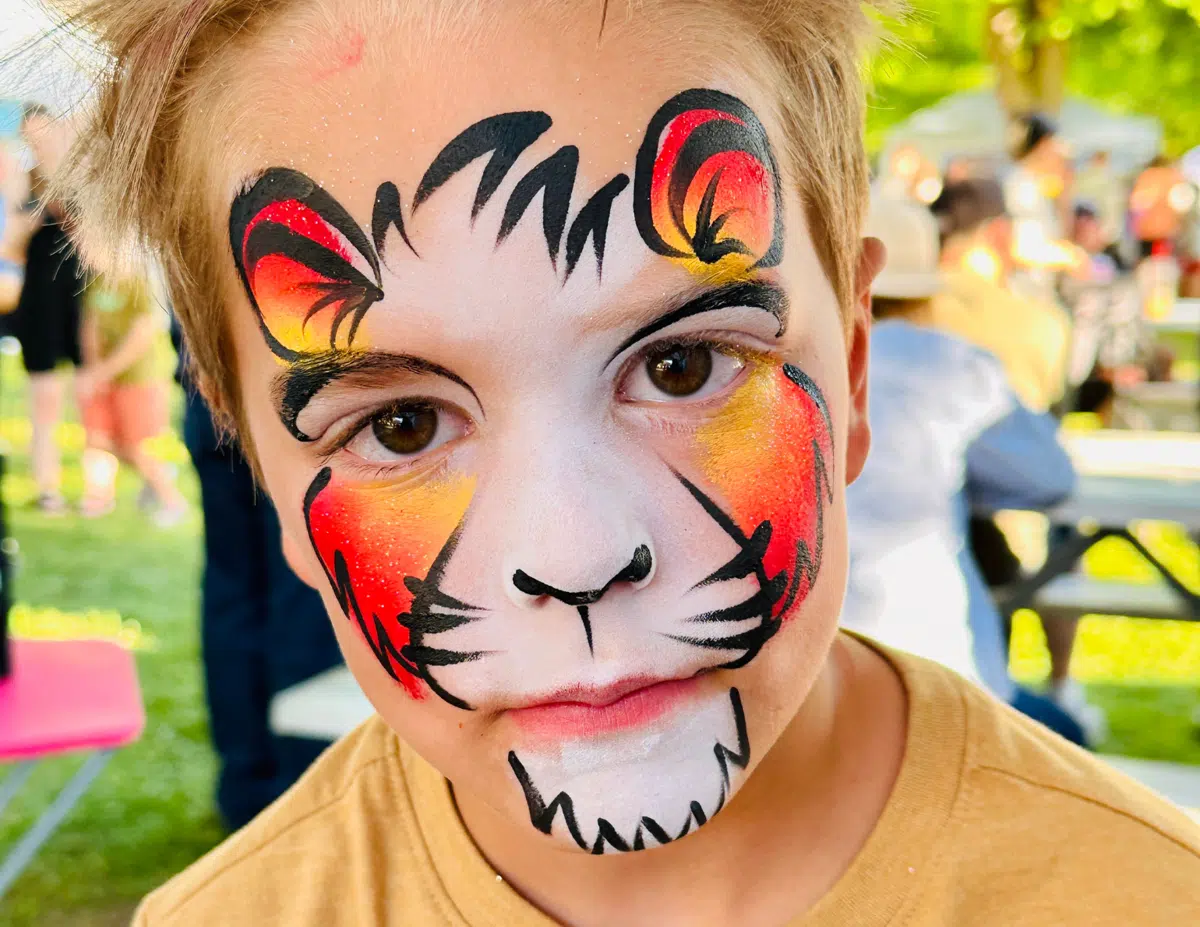 Colory Faces face painting portfolio photo 01.